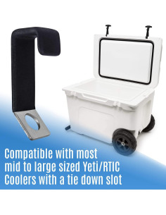 Soporte de Bloqueo para Enfriador Impresa Yeti RTIC 2 Pack 2