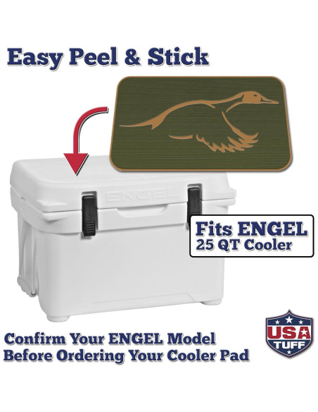 Pad Antideslizante EVA USATuff para Enfriador Engel 25 QT