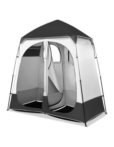 Carpa de Ducha Doble VINGLI 2.29m Instantánea para Camping