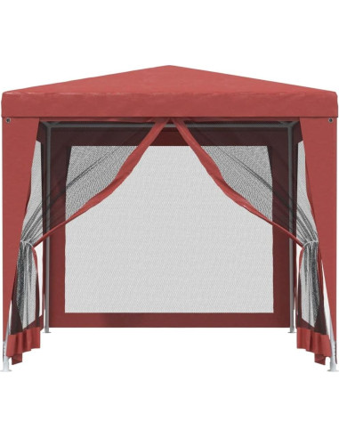 Carpa de Fiesta ANYCHOLE 2.5m x 2.5m con Paredes de Malla