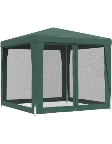 Carpa de Fiesta ANYCHOLE 2.5m x 2.5m con Paredes de Malla