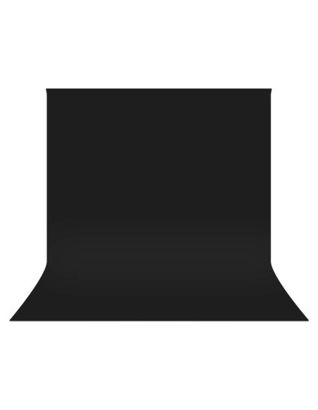 Cortina de Fondo Negra UTEBIT 1.52x2.00m para Fotografía