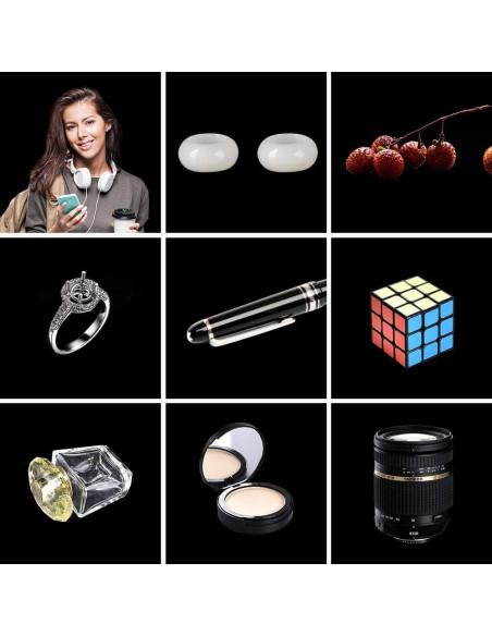 Cortina de Fondo Negra UTEBIT 1.52x2.00m para Fotografía