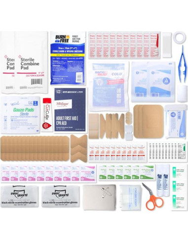 Kit de Primeros Auxilios Metal MFASCO 115 Pcs - Vehículos Comerciales