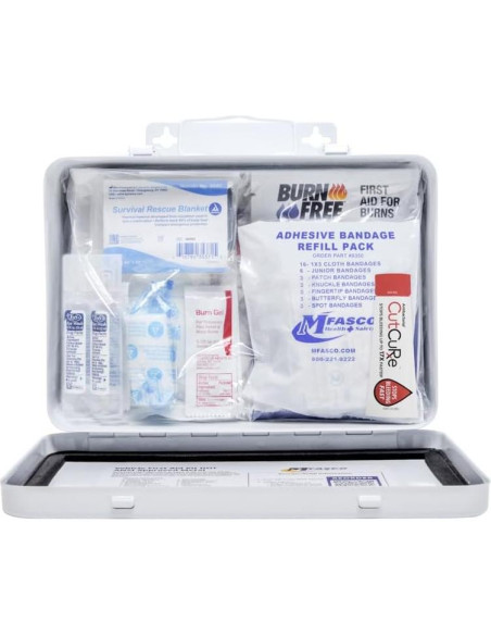 Kit de Primeros Auxilios Metal MFASCO 115 Pcs - Vehículos Comerciales