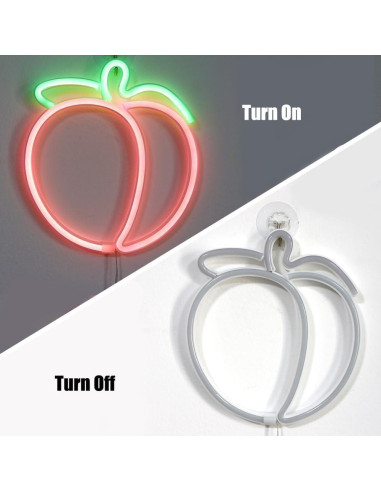 Luz de Noche LED Durazno Colgante GUOCHENG para Decoración