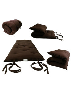 Futón Tradicional Japonés D&D Futon 80x27 cm Marrón Plegable