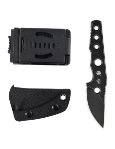 Cuchillo de hoja fija Petrified Fish PFE13 6.1 cm EDC camping