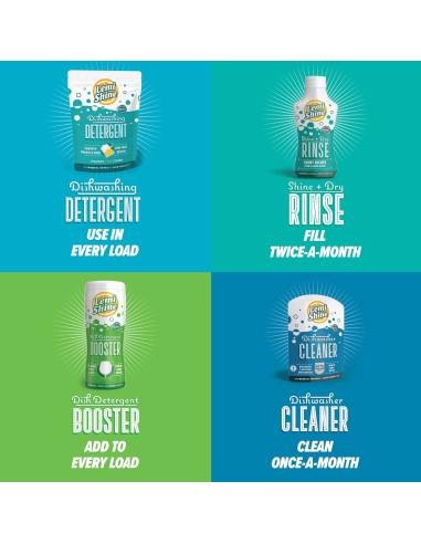 Detergente para Lavavajillas Lemi Shine - 42 Cápsulas Naturales