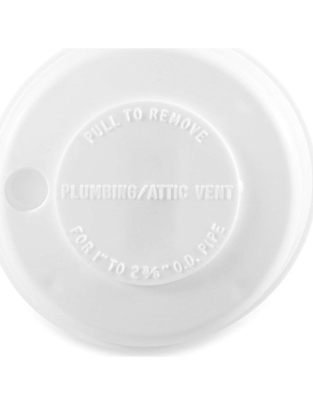 Tapa de Ventilación de Plomería Camco 40034 Blanca 5.08 cm