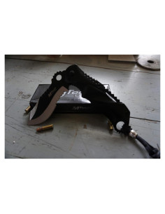 Cuchillo Plegable MTECH USA MT-A808, Hoja Semi Serrada 8.9 cm