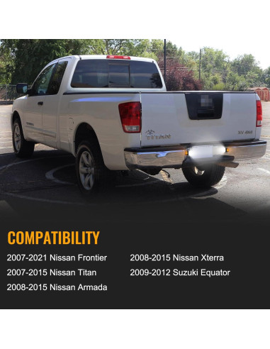 Luces de Placa LED Gempro Ámbar para Nissan y Suzuki