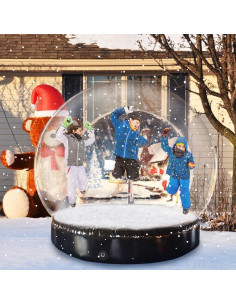 Carpa Burbuja Inflable Navidad SAYOK 3m con Ventilador 2