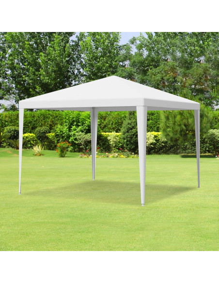 Carpa Gazebo F2C 3.05m x 3.05m Blanca con Paredes Removibles