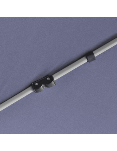 Carpa Plegable ZQQLVOO 3.6x3.1m Azul Oscuro con 6 Paredes