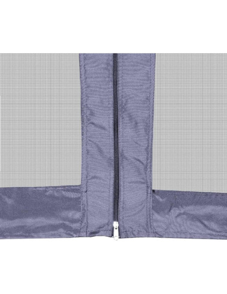 Carpa Plegable ZQQLVOO 3.6x3.1m Azul Oscuro con 6 Paredes