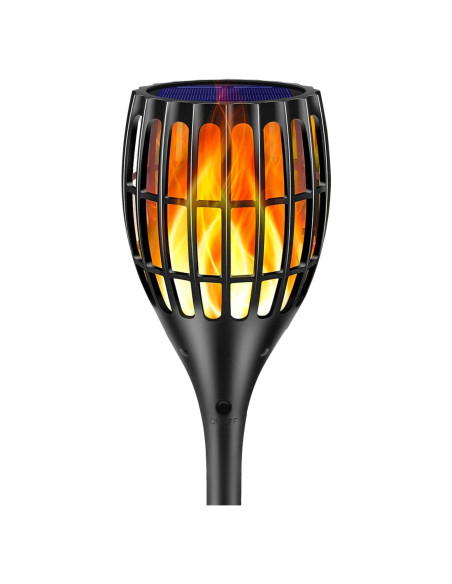 Luces de Antorcha Solar Ollivage 109 cm Efecto Llama IP65