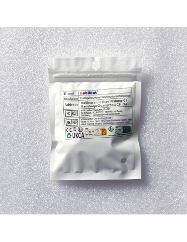 4 Interruptores de Botón Pulsador Metálico 12mm IP65 Gebildet