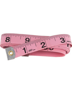 Cinta Métrica SINGER Rosa 3-Pack 1.52m Doble Cara 2