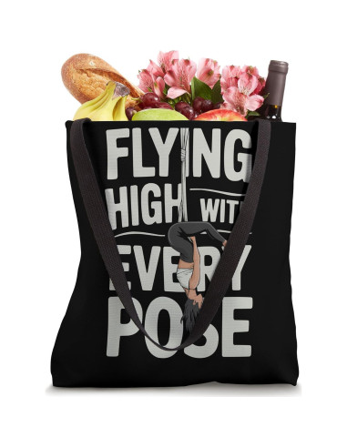 Bolsa Tote Yoga Aéreo Zen 40.64 cm con Asas de Algodón