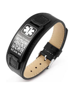 Pulsera Médica Personalizada THELUCKYTAG - Acero Inoxidable 20.32-25.4cm