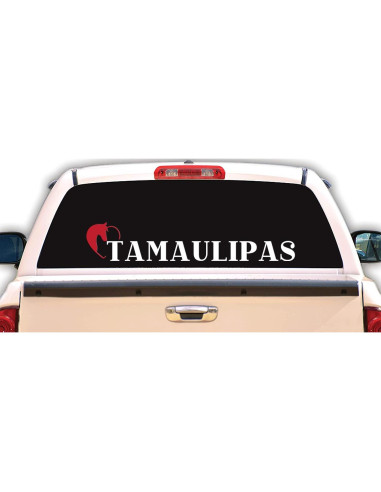 Calcomanía Tamaulipas Mexicana para Autos y Trocas - Caballo