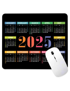 Alfombrilla de Ratón Ghatobty Calendario 2025 24.1x20.3 cm