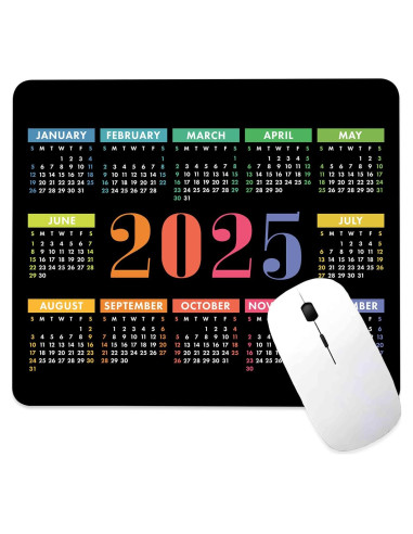Alfombrilla de Ratón Ghatobty Calendario 2025 24.1x20.3 cm