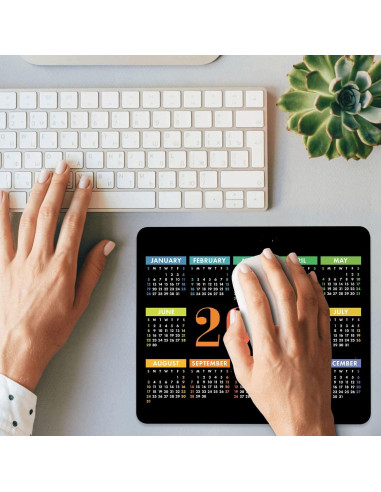 Alfombrilla de Ratón Ghatobty Calendario 2025 24.1x20.3 cm