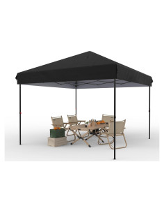 Carpa Plegable 3x3m OUTGOODS con Protección UV y Altura Ajustable