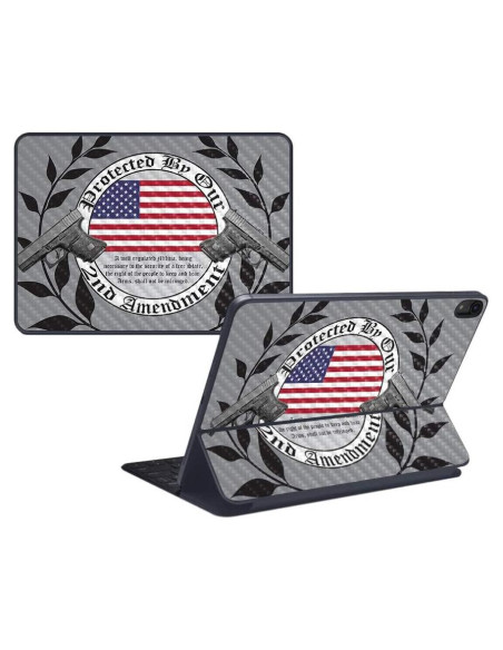 Carcasa de Fibra de Carbono MightySkins para iPad Pro 12.9" 2da Enmienda