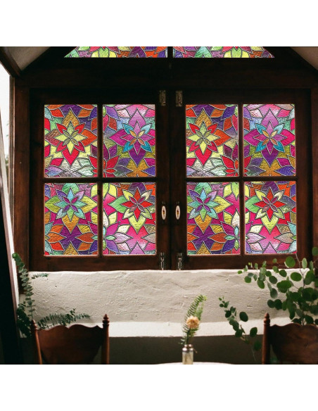 Película de Privacidad DKTIE 3D para Ventanas 45x200 cm