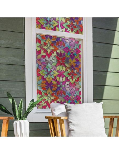 Película de Privacidad DKTIE 3D para Ventanas 45x200 cm