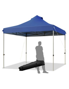 Carpa Plegable Tangkula 3 Alturas 9.29 m Azul