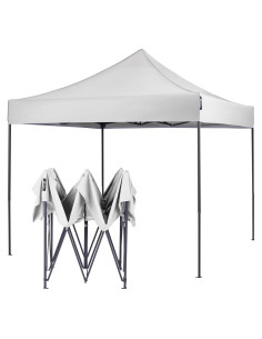 Carpa Plegable AMERICAN PHOENIX 10x10 Resistente UV Blanca