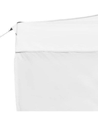 Carpa de Fiesta Plegable ANYCHOLE 4.3x3m Blanca con Paneles