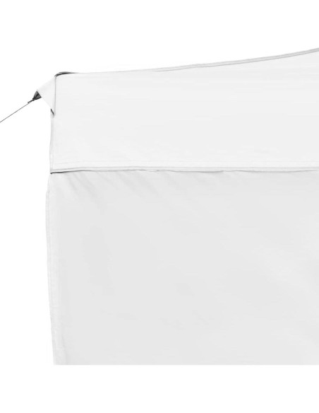 Carpa de Fiesta Plegable ANYCHOLE 4.3x3m Blanca con Paneles