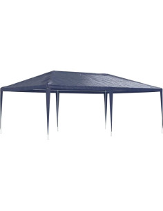 Carpa de Fiesta ANYCHOLE 3.99x5.49m Azul Resistente UV 2