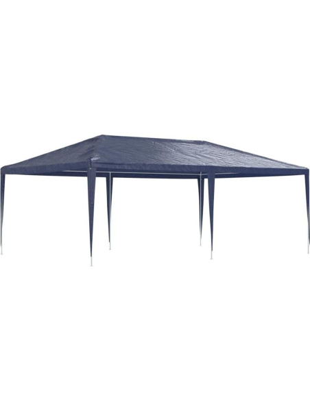 Carpa de Fiesta ANYCHOLE 3.99x5.49m Azul Resistente UV