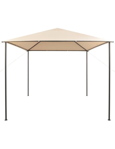 Gazebo KCCLVER 3x3m Beige Resistente al Agua para Jardín