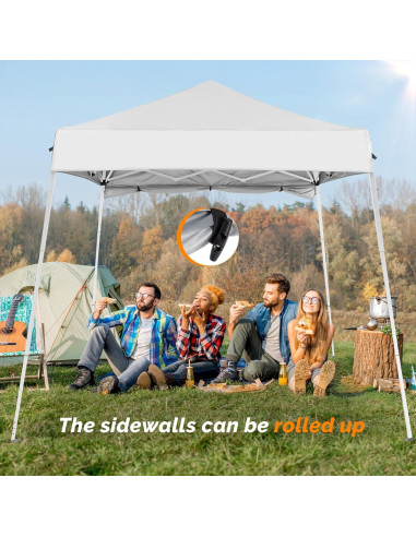 Carpa Plegable VINGLI 1.83x1.83m con Panel Lateral y Mochila