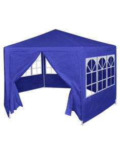 Carpa Hexagonal KCCLVER 2m x 2m Azul Resistente al Agua