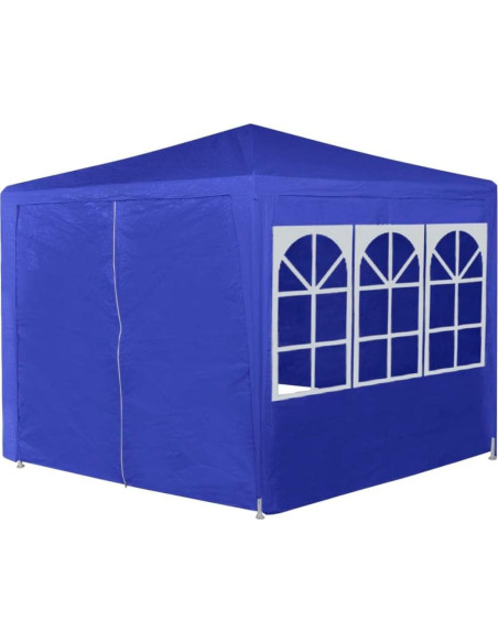 Carpa Hexagonal KCCLVER 2m x 2m Azul Resistente al Agua