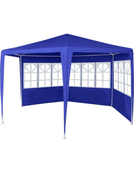 Carpa Hexagonal KCCLVER 2m x 2m Azul Resistente al Agua