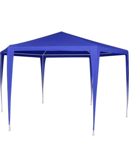 Carpa Hexagonal KCCLVER 2m x 2m Azul Resistente al Agua