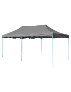 Carpa Plegable Pop-up RINDIGOO 3x9m Antracita Resistente UV