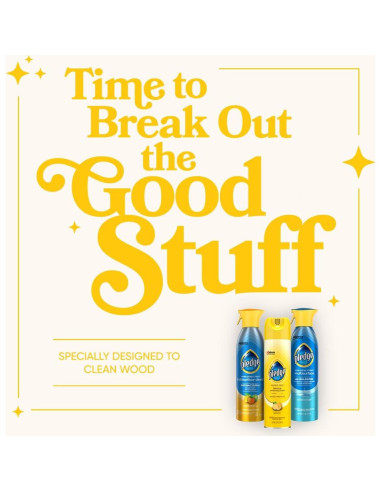 Pledge Pulidor de Madera Limón 275g Spray para Muebles