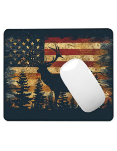 Alfombrilla de Ratón Ghatobty Bandera Americana 24.1x20.3 cm