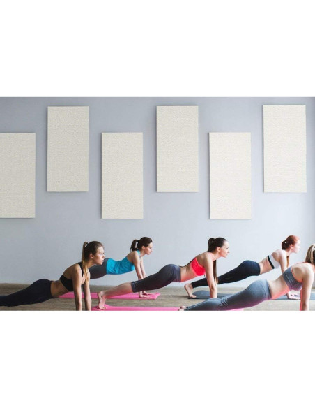 Panel Acústico ADW Cuadrado Aguamarina 61x61 cm 1"