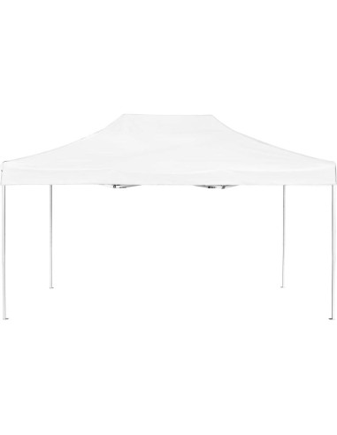 Carpa de Fiesta Plegable KCCLVER 4.3x3m Blanca Resistente al Agua
